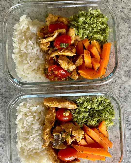 Receta saludable lista para congelar 8